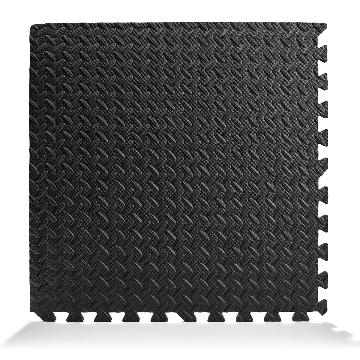 ½ Inch Thick Puzzle Exercise Mat - Black