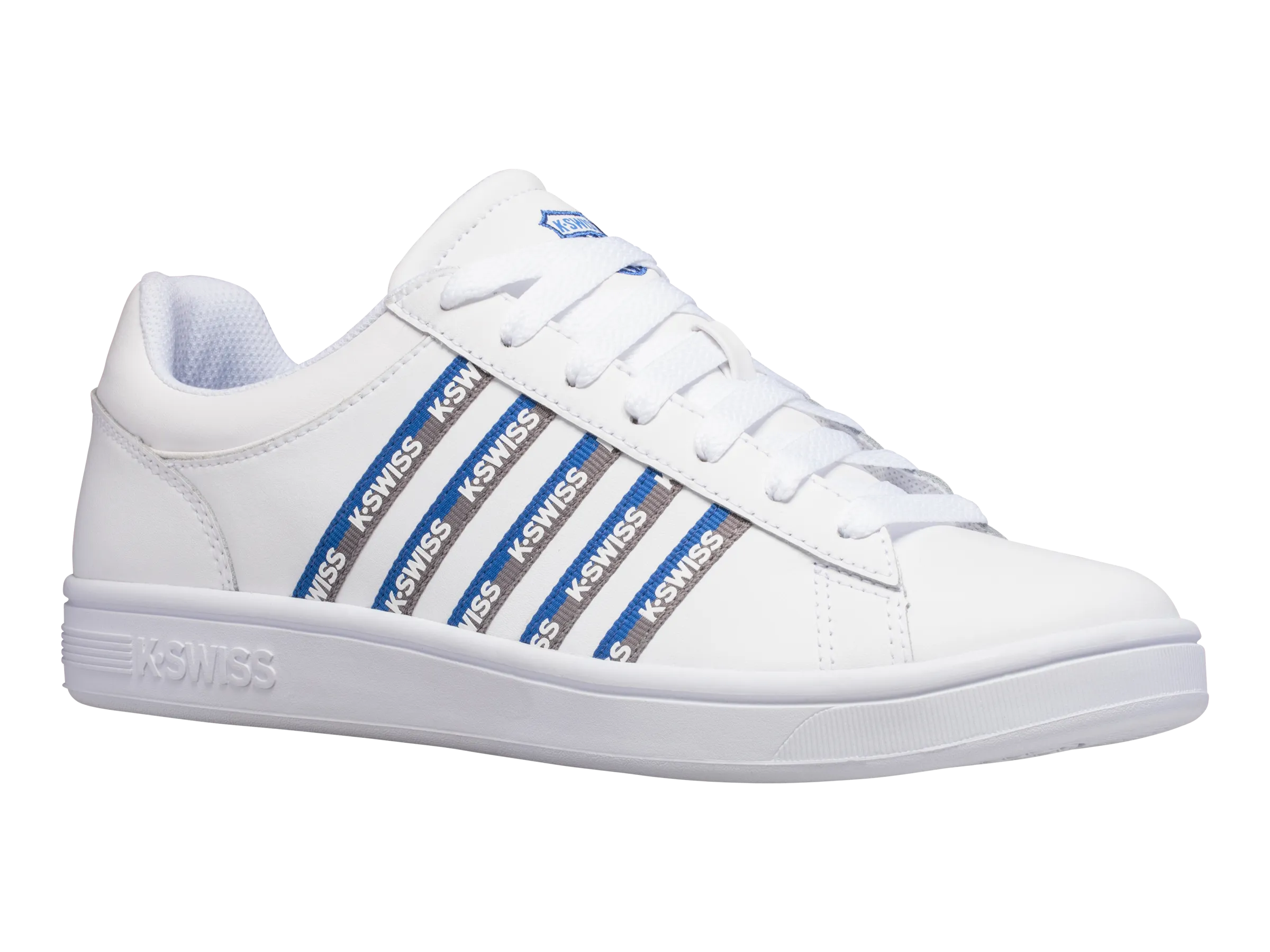 06933-143-M | COURT WINSTON TAPE | WHITE/LAPIS BLUE/STINGRAY