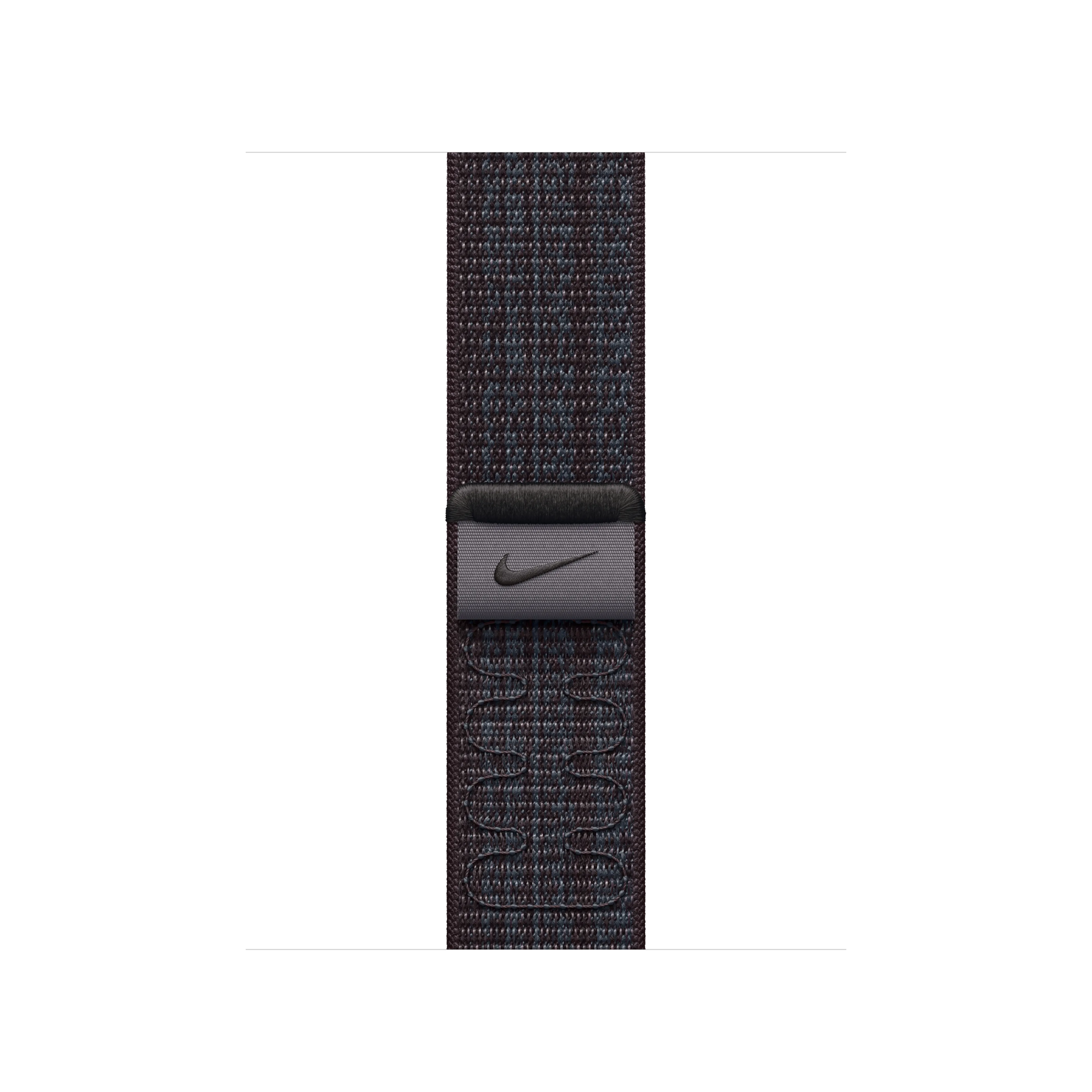 41mm Black/Blue Nike Sport Loop