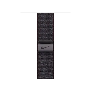 41mm Black/Blue Nike Sport Loop