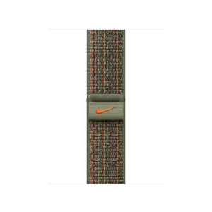 41mm Sequoia/Orange Nike Sport Loop