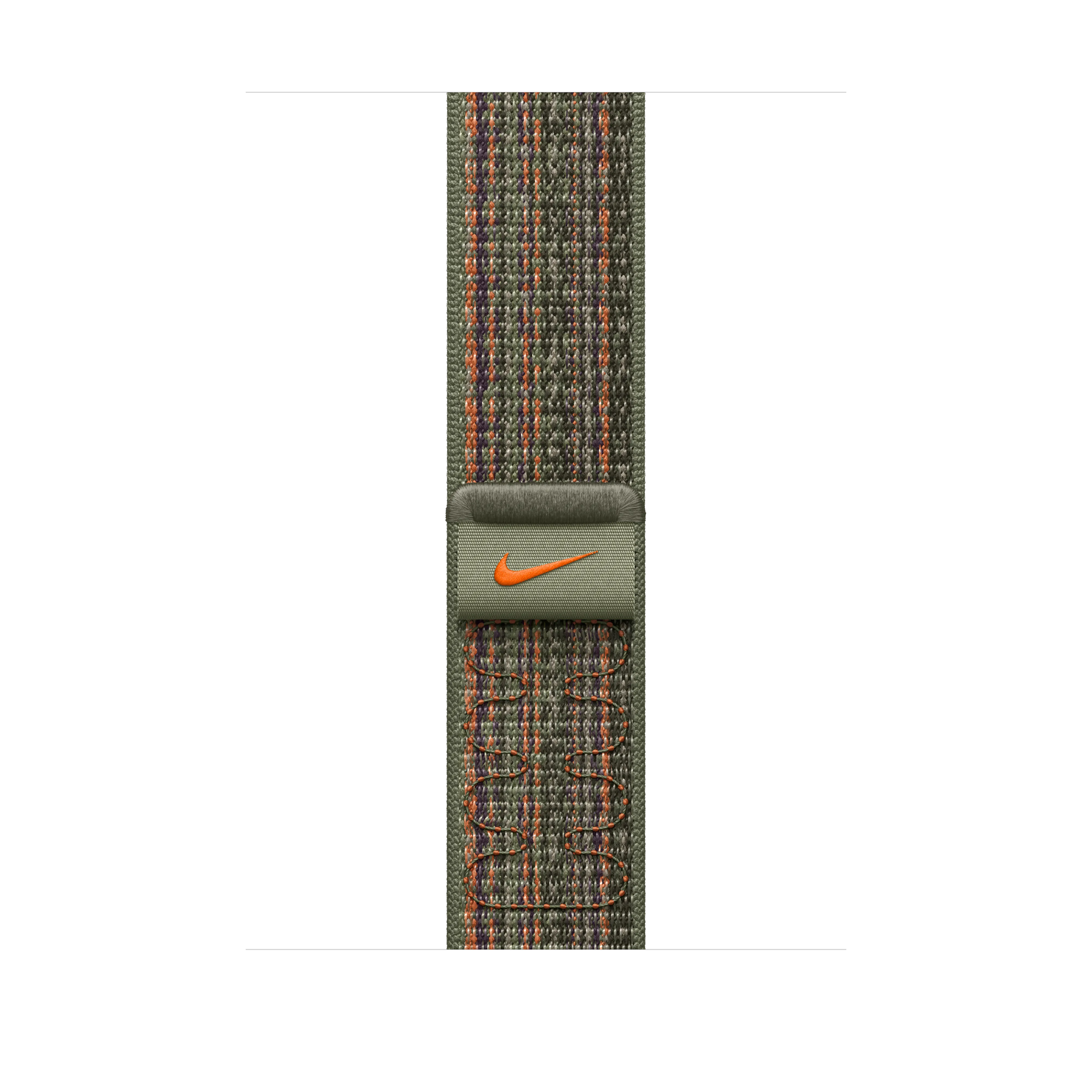 45mm Sequoia/Orange Nike Sport Loop