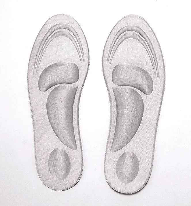 4D Relief Insoles for Plantar fascia, Achilles heels, arches & Bone Spurs