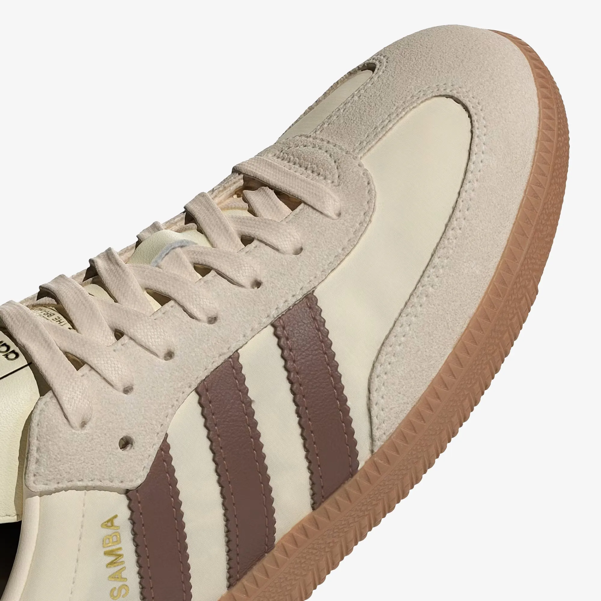 ADIDAS ORIGINALS | SAMBA OG SHOES { CREAM WHITE / PRELOVED BROWN / WONDER WHITE