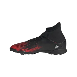 Adidas Predator 20.3 Tf J Ps/Gs-Boys Turf Shoes Black/Red Ef1950