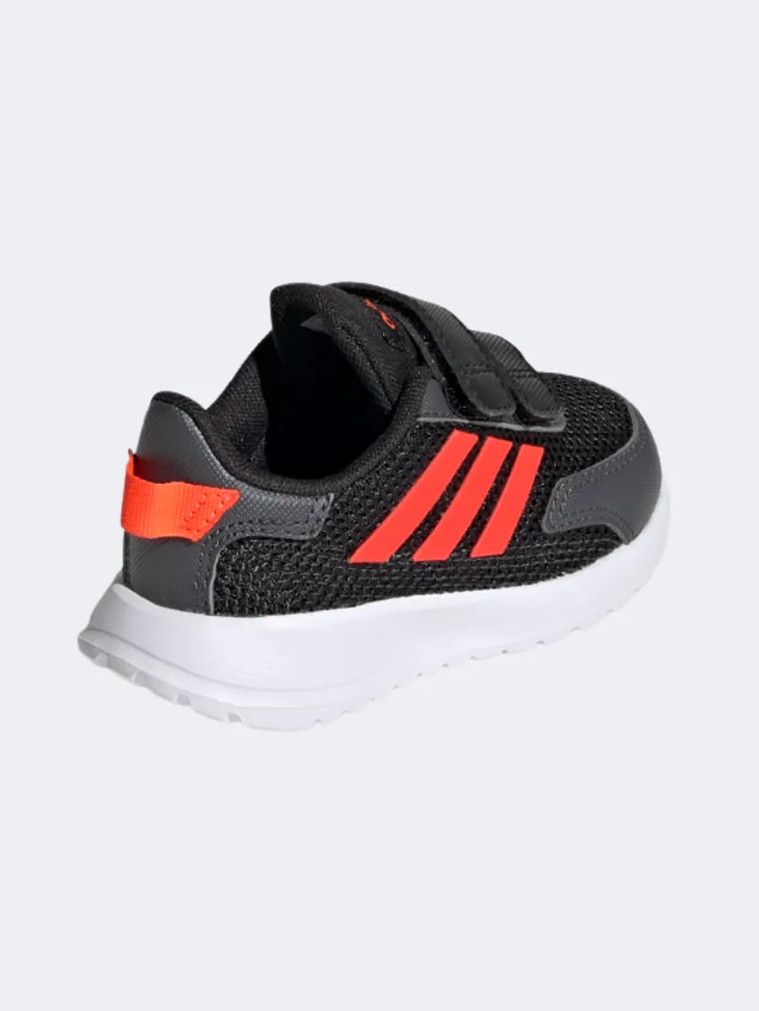 Adidas Tensaur Run I Infant-Boys Running Espadrilles Black/Red Eg4139