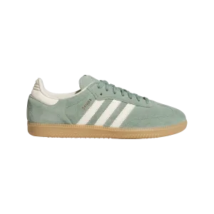 ADIDAS Women's Samba Shoes Silver Green/Wonder White/Gold Metallic