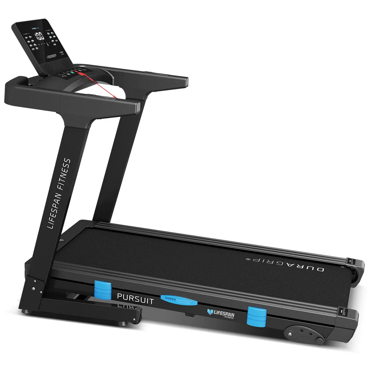 Adjustable Incline Treadmill w/LCD Display & Programs - Lifespan Fitness