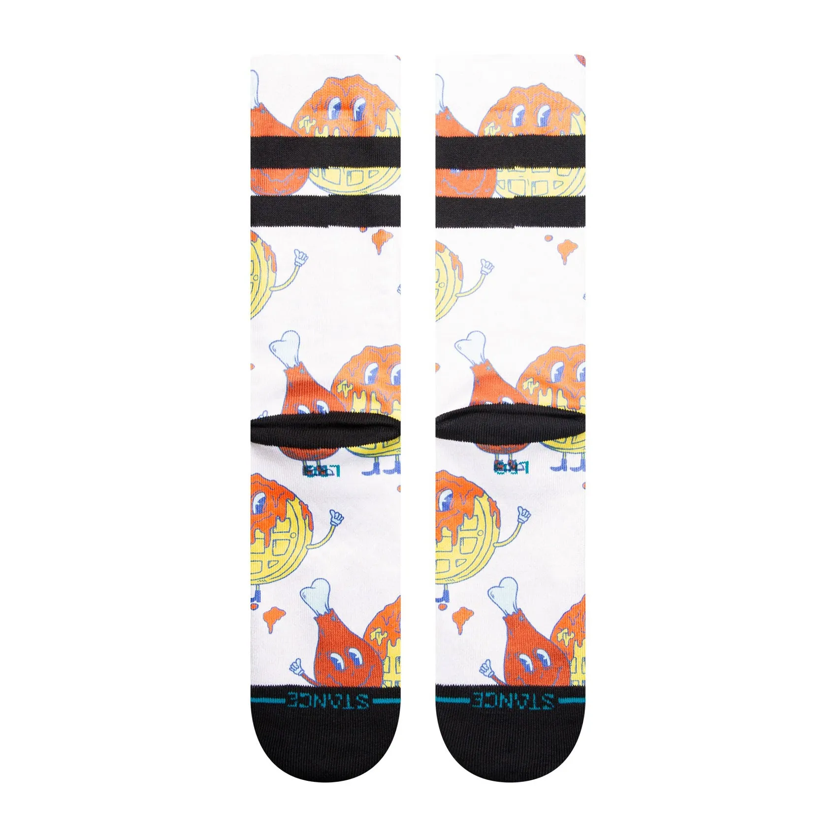 Adult Crew Socks - Bock Bock - White