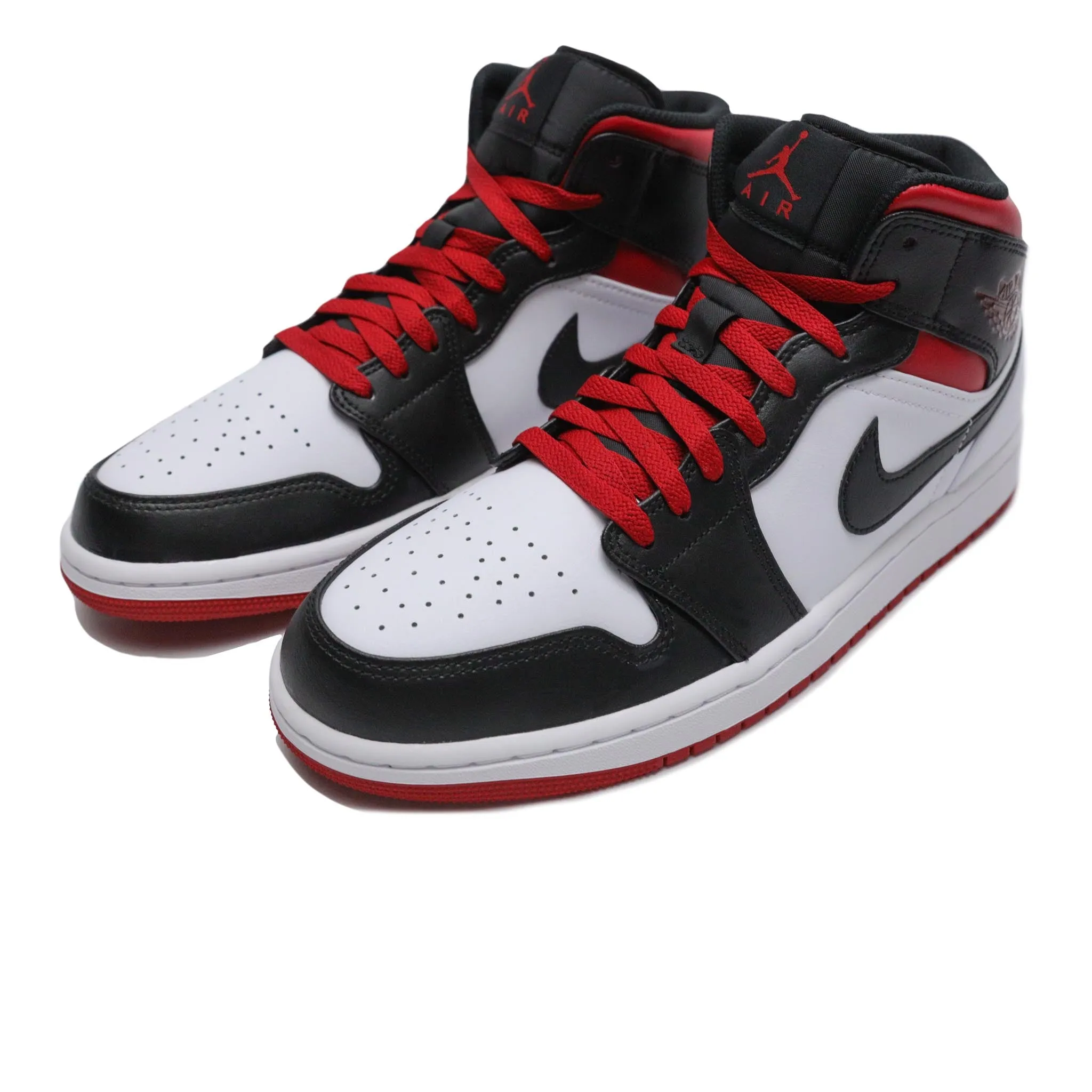 Air Jordan 1 Mid 'Gym Red Black Toe'