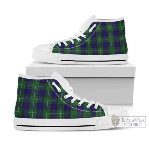 Alexander Tartan High Top Shoes