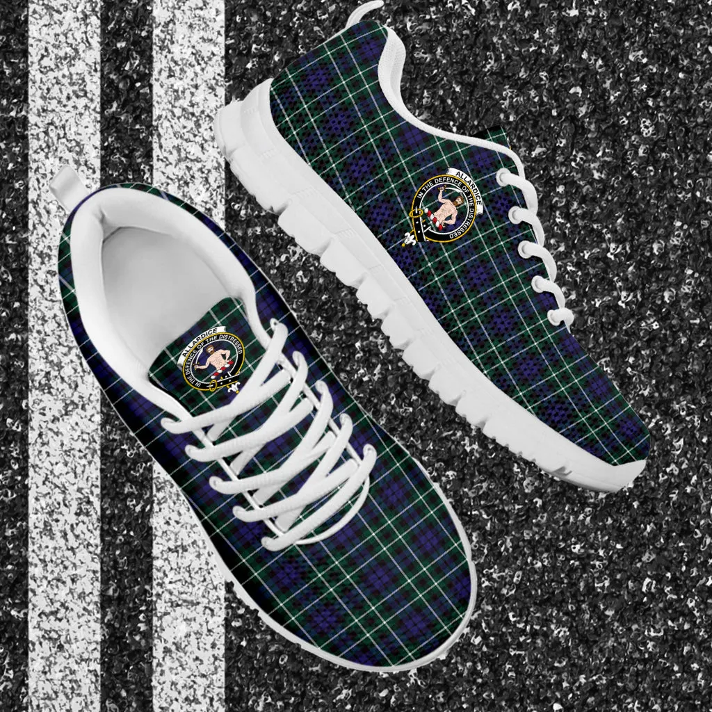 Allardice Tartan Sneakers with Family Crest