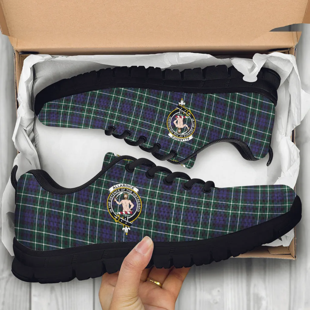 Allardice Tartan Sneakers with Family Crest