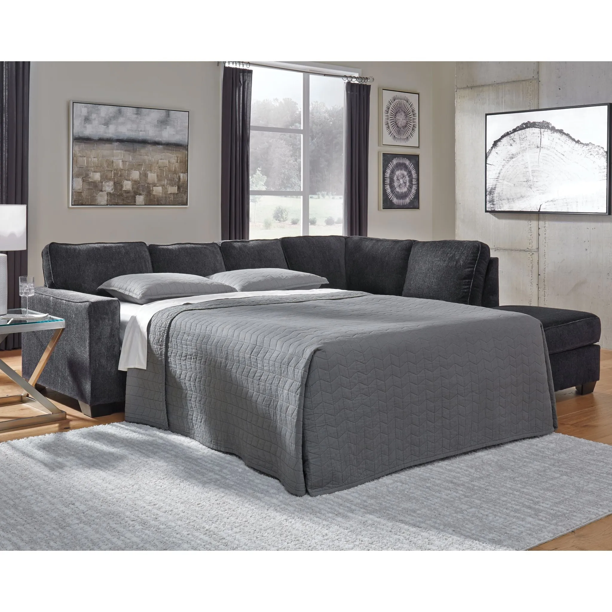 Altari 2 Piece Sleeper Sectional with Chaise