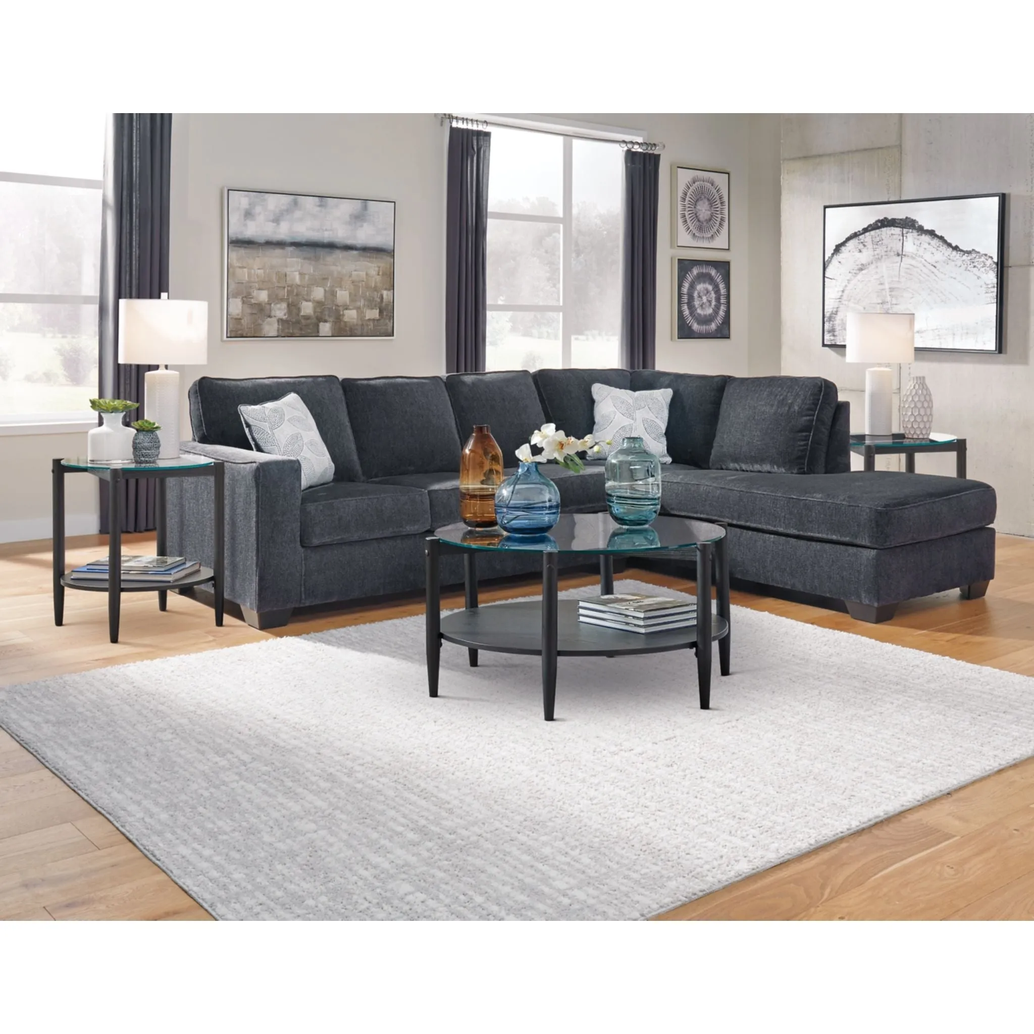 Altari 2 Piece Sleeper Sectional with Chaise