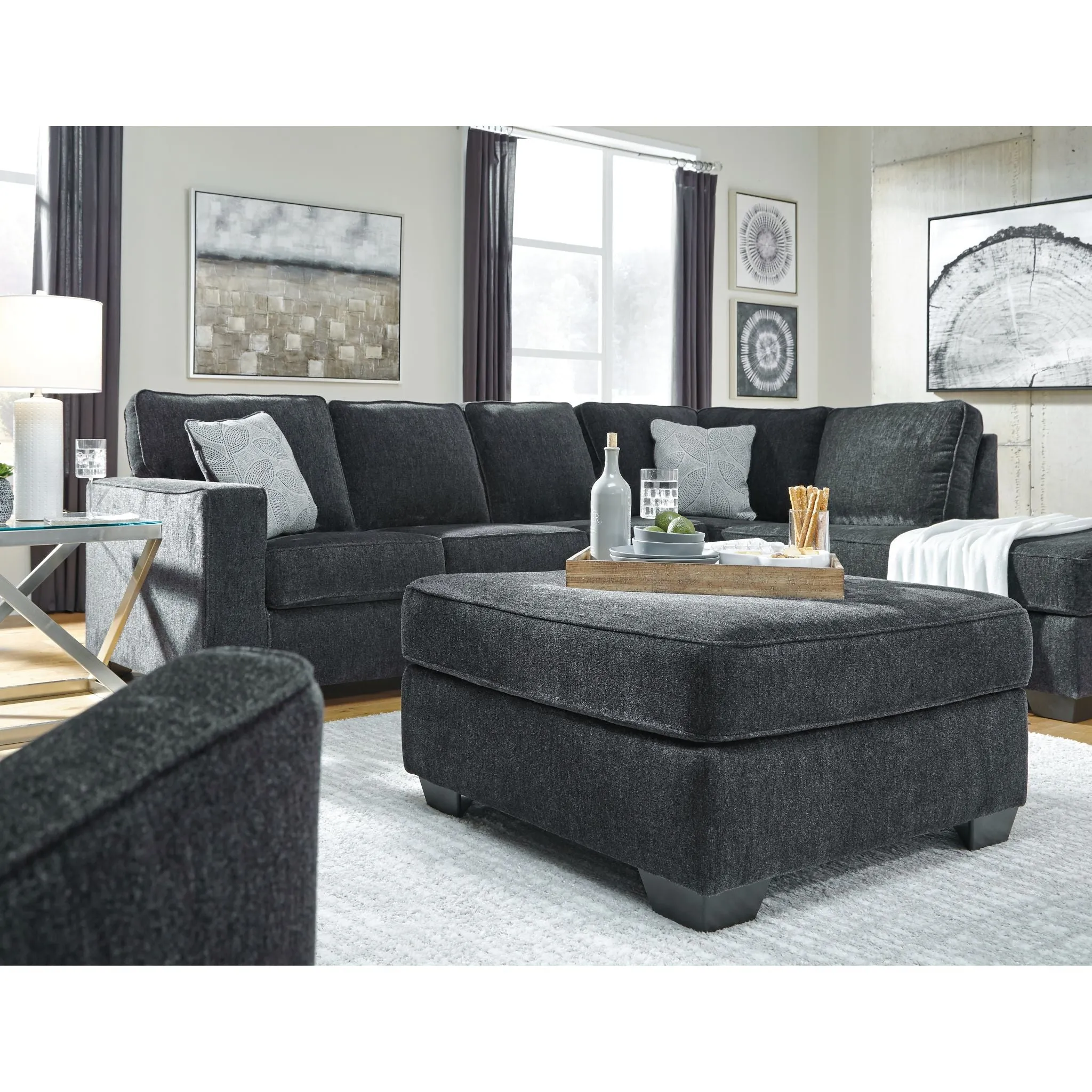 Altari Oversized Accent Ottoman