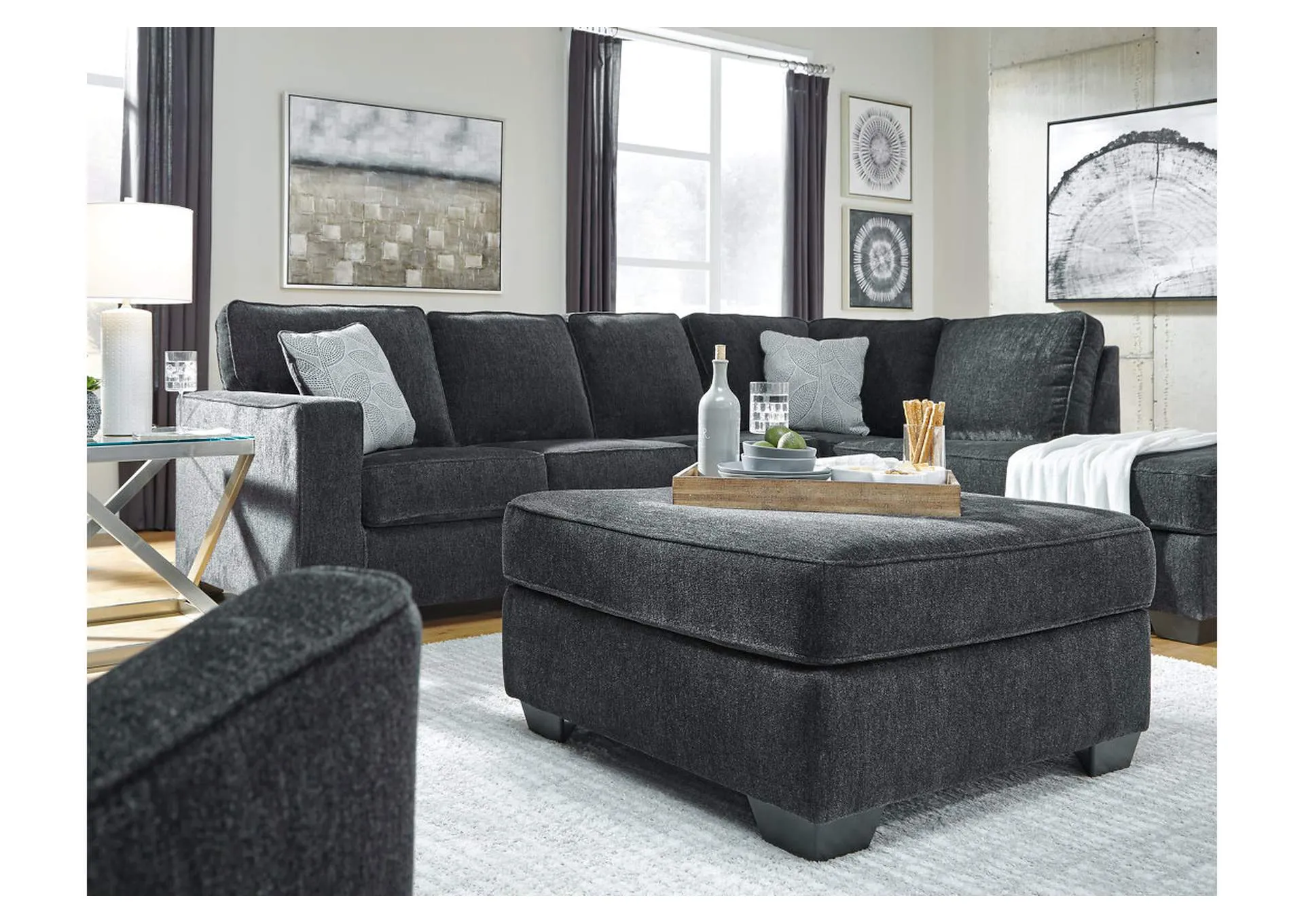 Altari Oversized Accent Ottoman