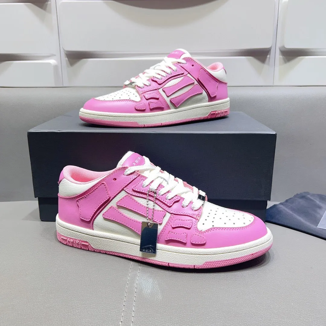 AMR Skel Top Low Pink Sneakers-121