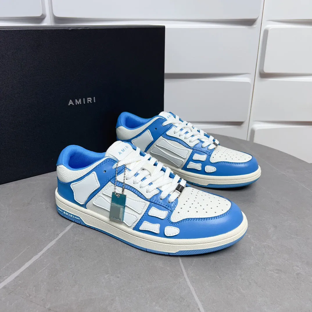 AMR Skel Top Low Sky Blue Sneakers-149