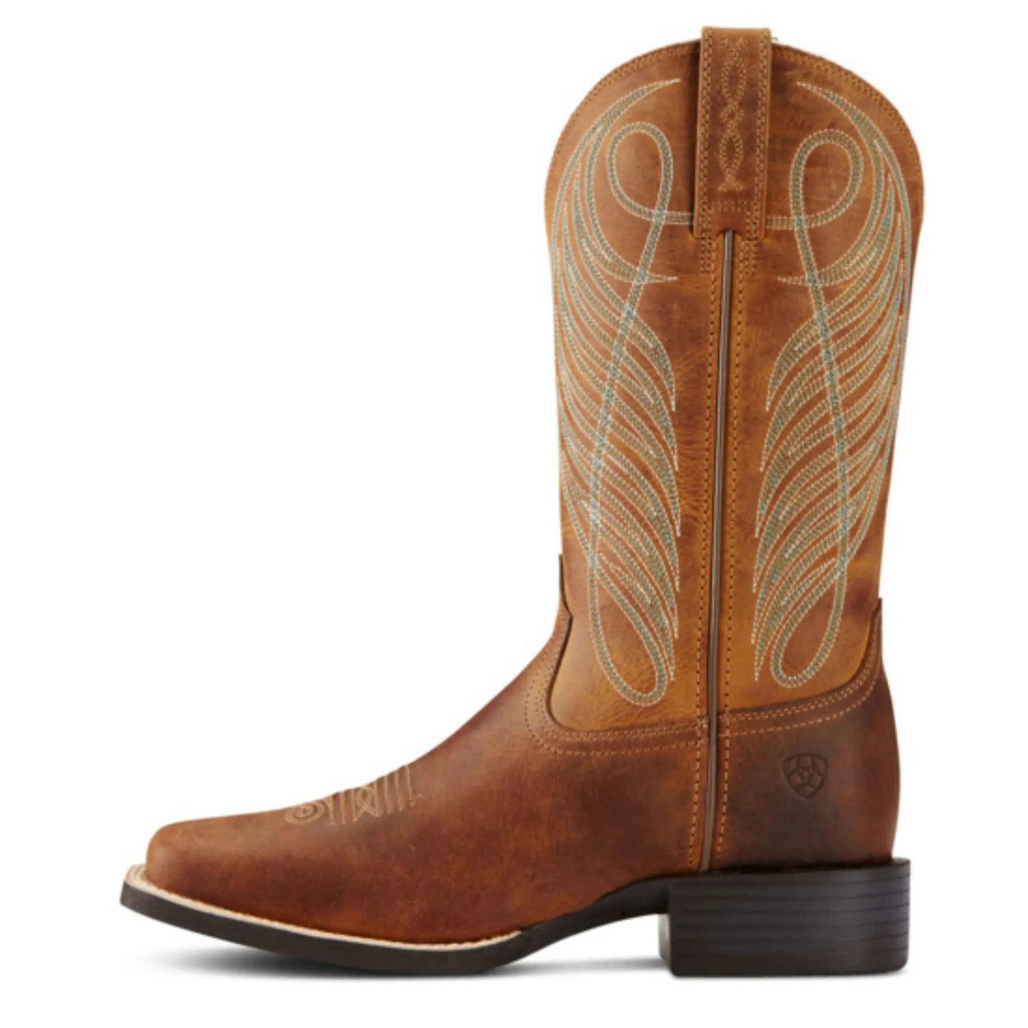 Ariat Womens Round Up Wide Square Toe Boot