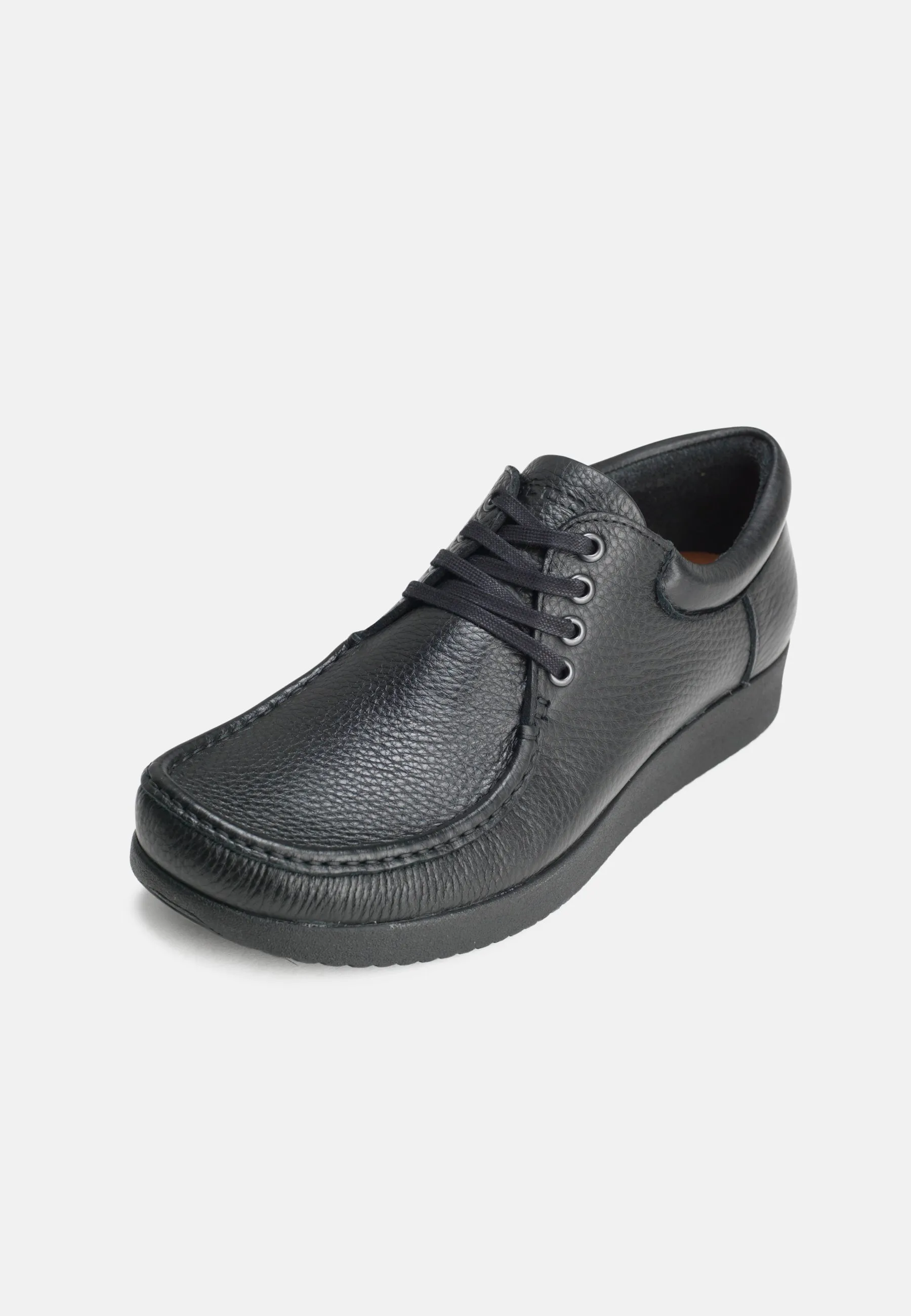 Arne Sko Leather - Black