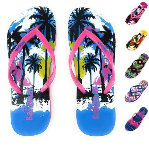 Bahamas Womens Flip Flops Premium Comfort Thong Sandals Slippers Beach Casual