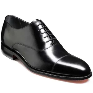 BARKER Winsford Shoes - Mens Oxford - Black Polish