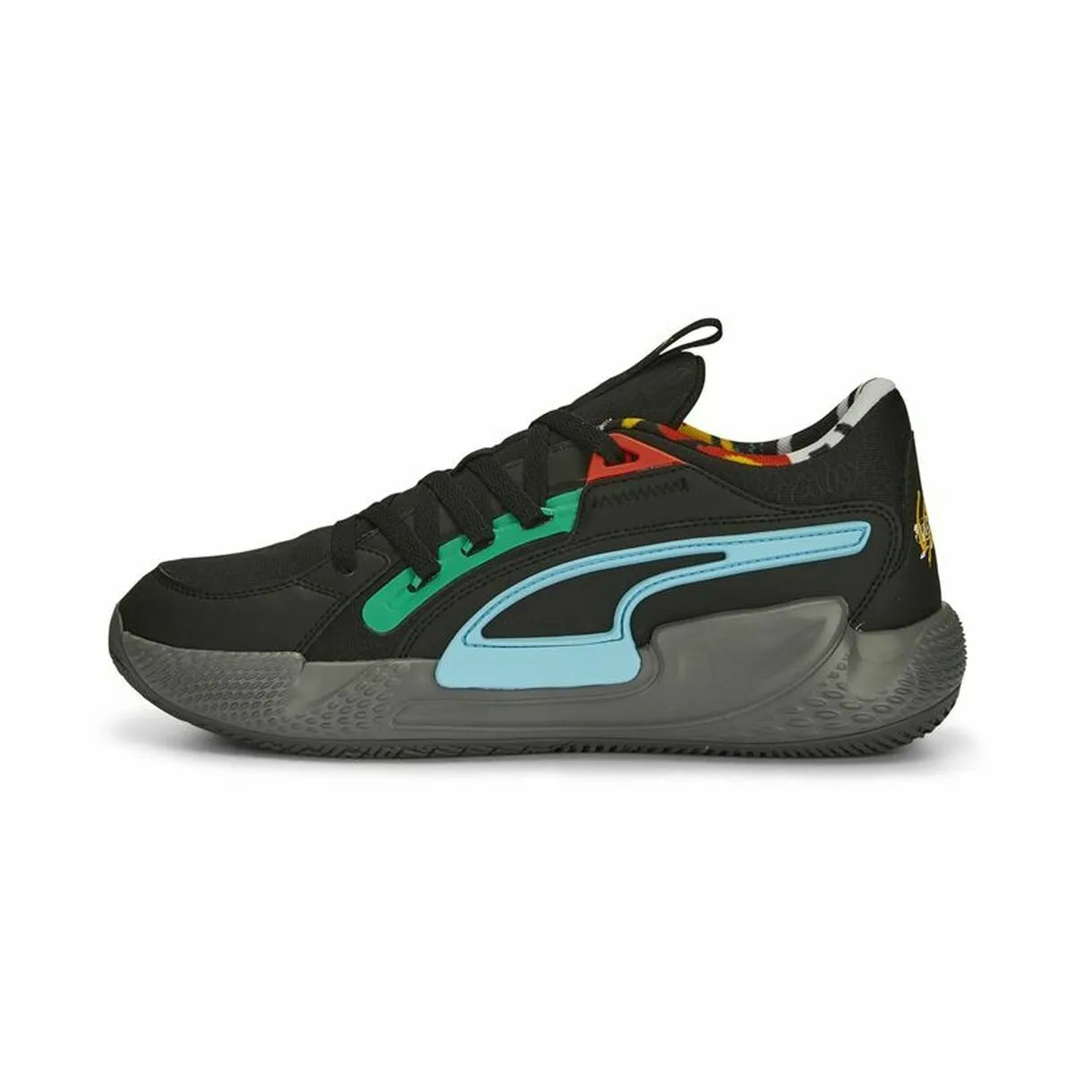 Basketball Shoes for Adults Puma Court Rider Chaos Black