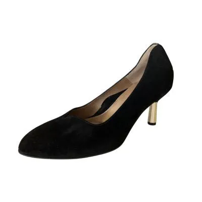 BeautiFeel Lia 9011 Black Suede Women's Dress Shoes