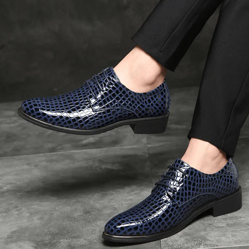 Big Size Irregular Pattern Oxfords