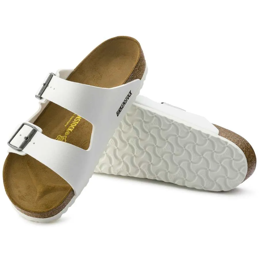 Birkenstock Arizona Sandals - White 552681