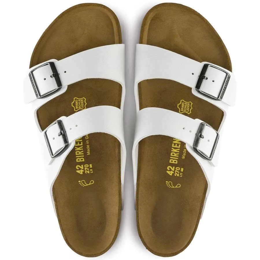 Birkenstock Arizona Sandals - White 552681