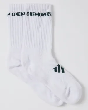 Black OMR Crew Socks