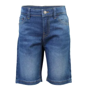 BOYS BASIC 5-POCKETS DENIM SHORTS - BLUE