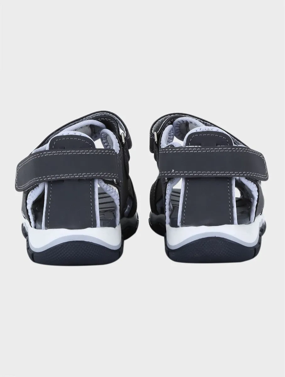 Boys Casual Sport Open Toe Sandals - Grey