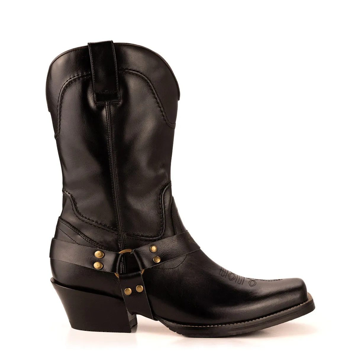 Brunello's The Rider Boot in Black