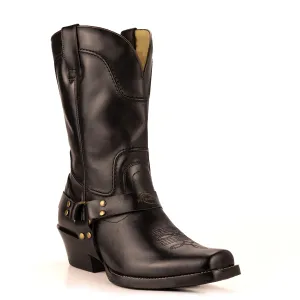 Brunello's The Rider Boot in Black