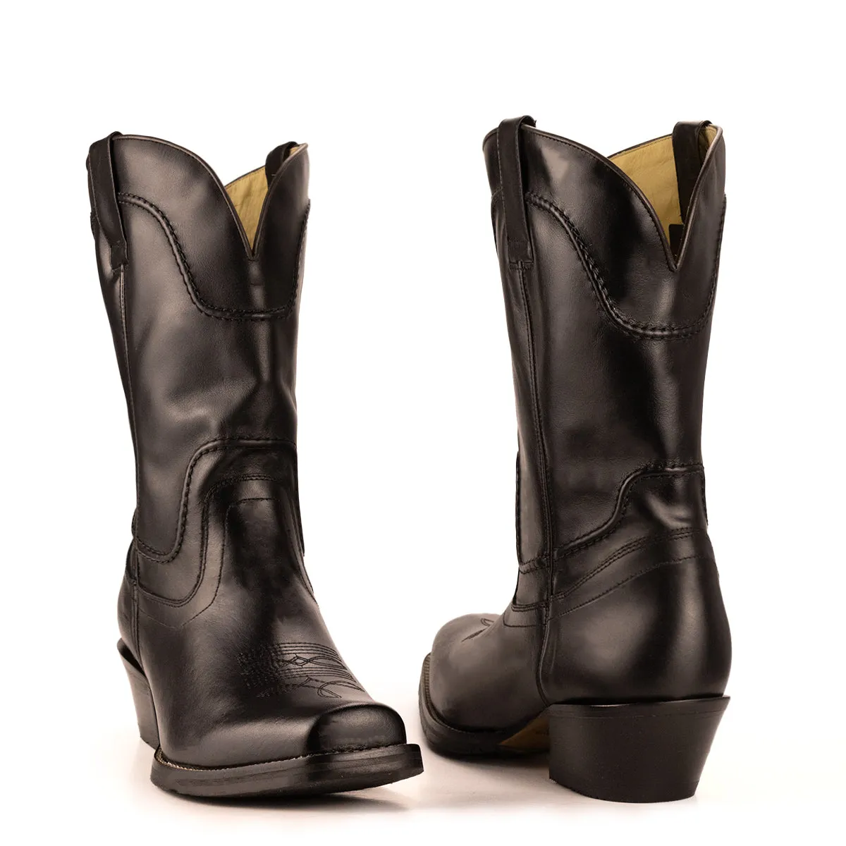 Brunello's The Rider Boot in Black