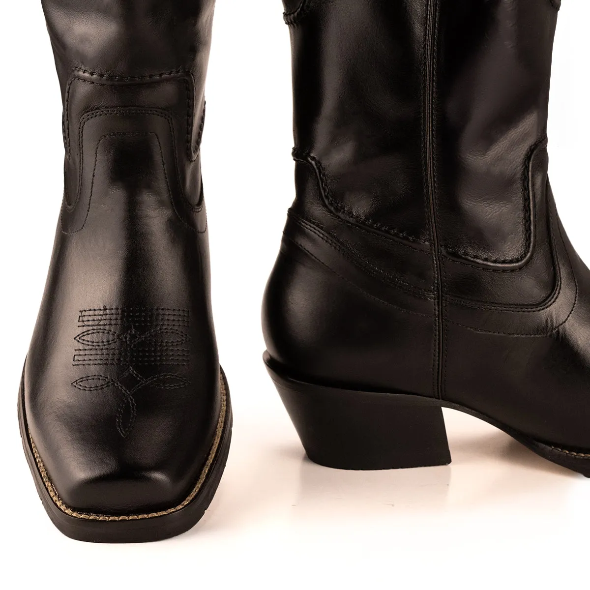 Brunello's The Rider Boot in Black