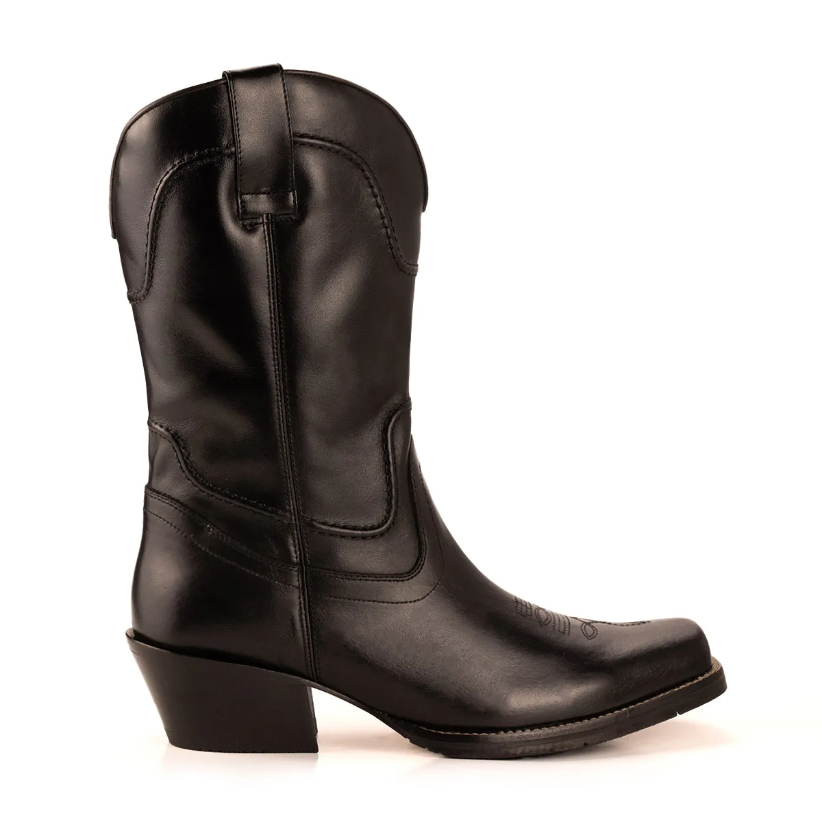 Brunello's The Rider Boot in Black