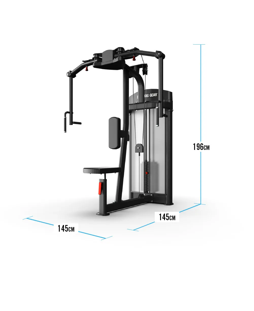 Bulldog Gear - Dual Function Pectoral Fly / Rear Deltoid Machine 100kg Stack