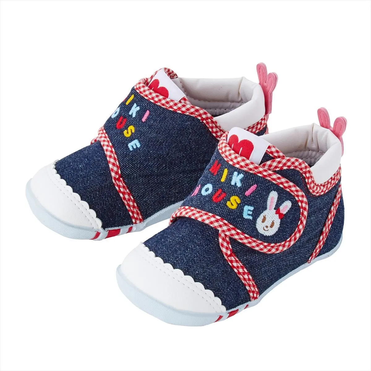 Bunny Denim First Walker Shoes