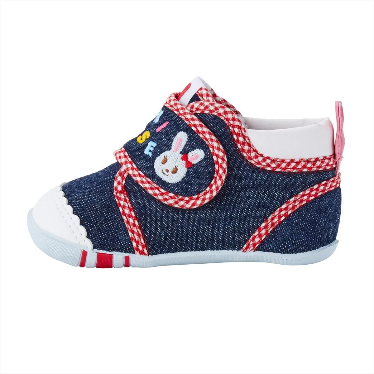 Bunny Denim First Walker Shoes