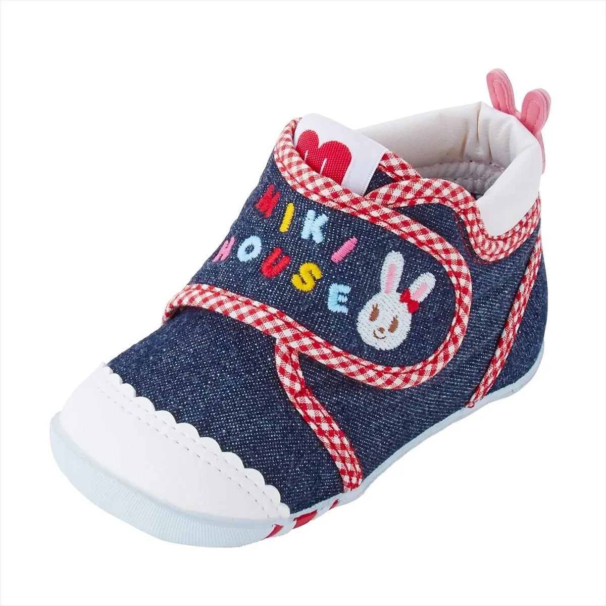 Bunny Denim First Walker Shoes