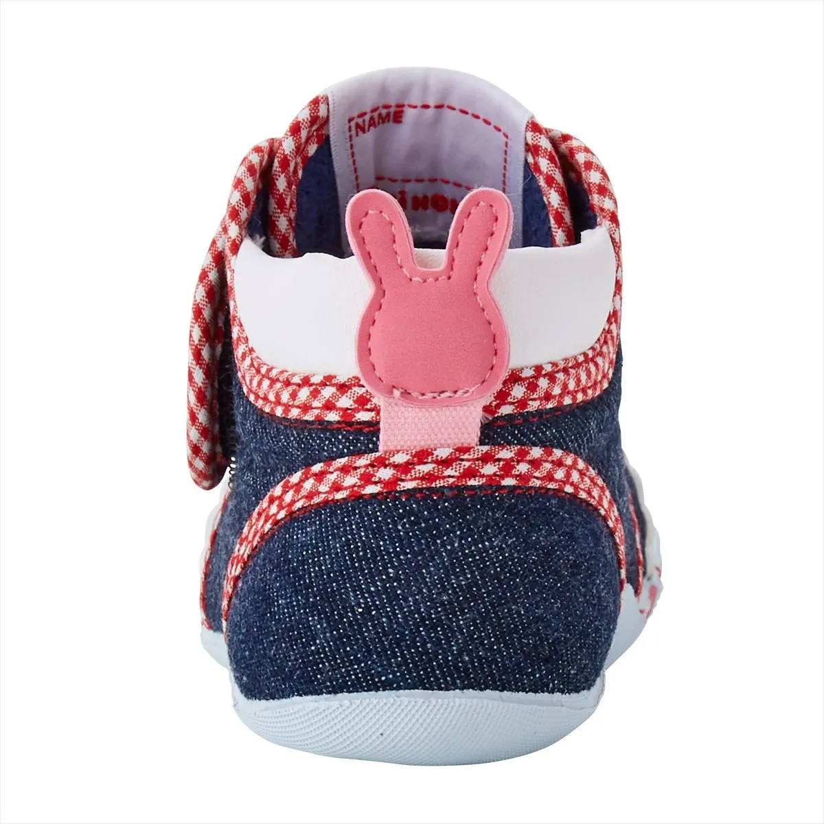 Bunny Denim First Walker Shoes