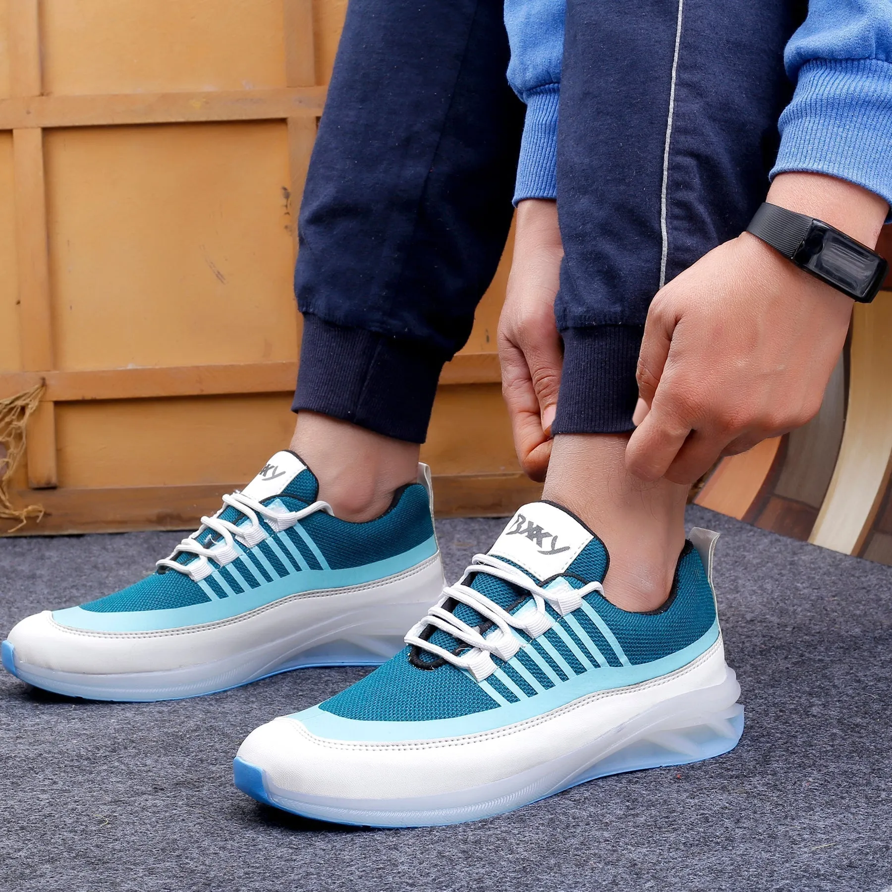 Bxxy's Fashionable Sports Lace-up Shoes for Men