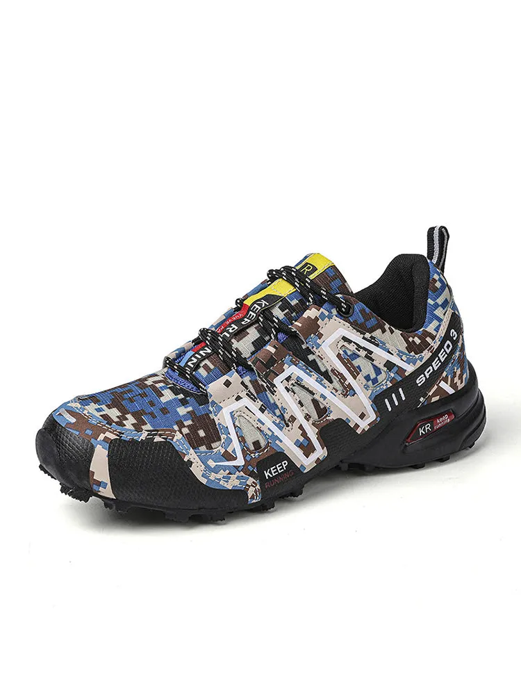 Camouflage Cycling Non-Slip Sports Outdoor Hiking Shoes