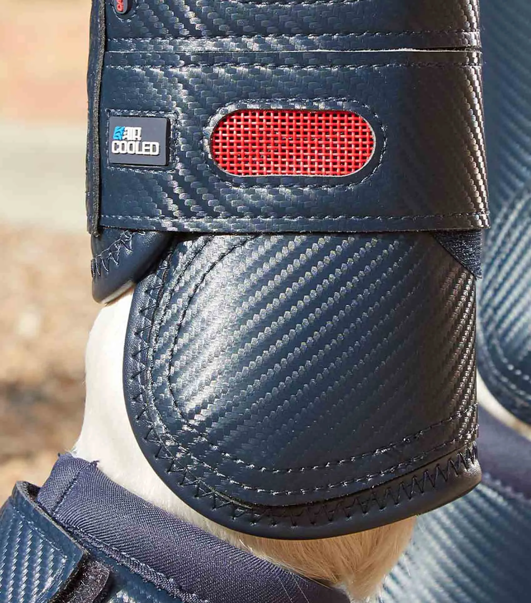 Carbon Tech Air Cooled Eventing Boots Navy Front