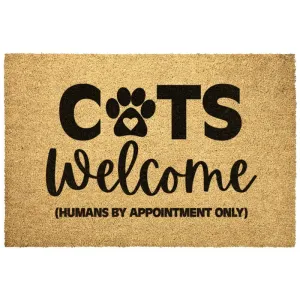 Cat Doormat Welcome Entryway