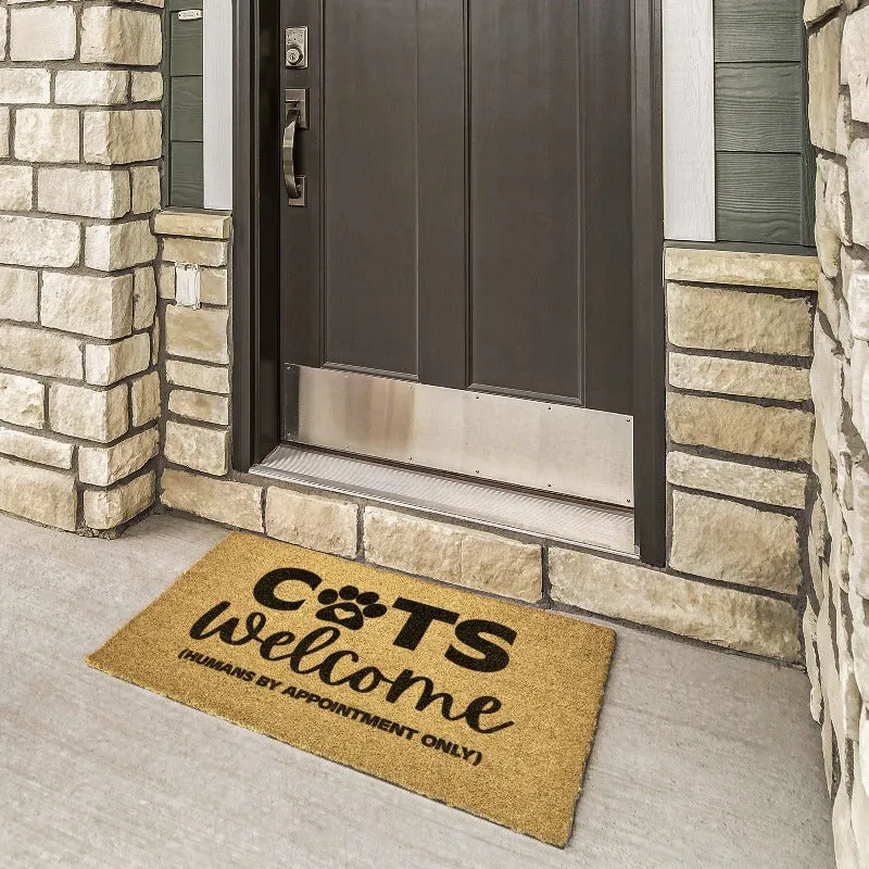 Cat Doormat Welcome Entryway